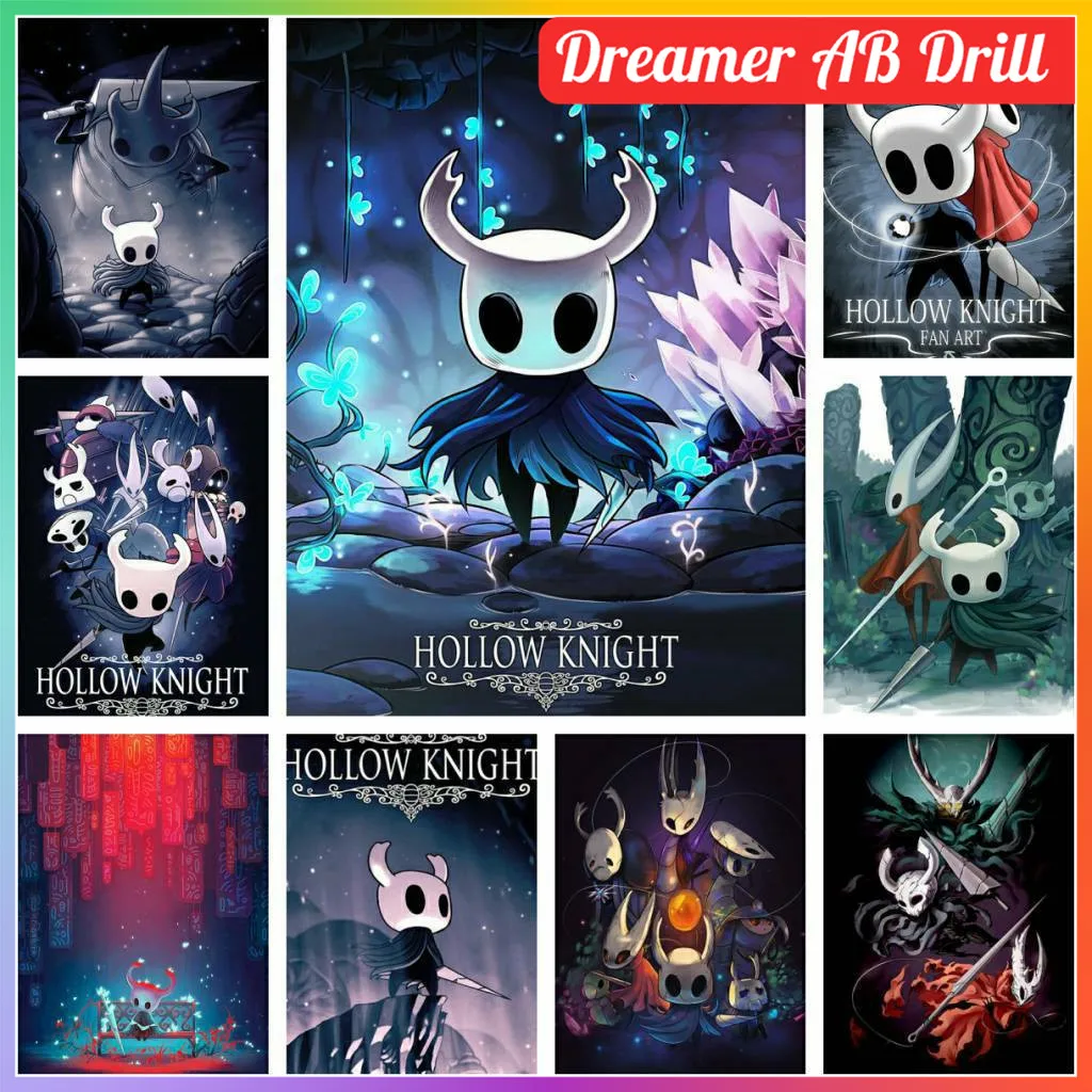 Japan Anime Video Games Hollow Knight Stitch 5d AB Diamond Painting Mosaic Art Puzzle Pictures Creation Element Big Size New2024
Japan Anime Video Games Hollow Knight Stitch 5d AB Diamond Painting Mosaic Art Puzzle Pictures Creation Element Big Size New2024
