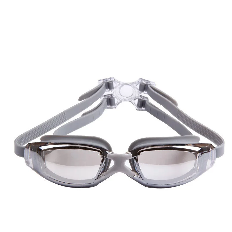 

Профессиональные противотуманные мужские и женские очки для купания для взрослых, водонепроницаемые регулируемые силиконовые очки для плавания, очки