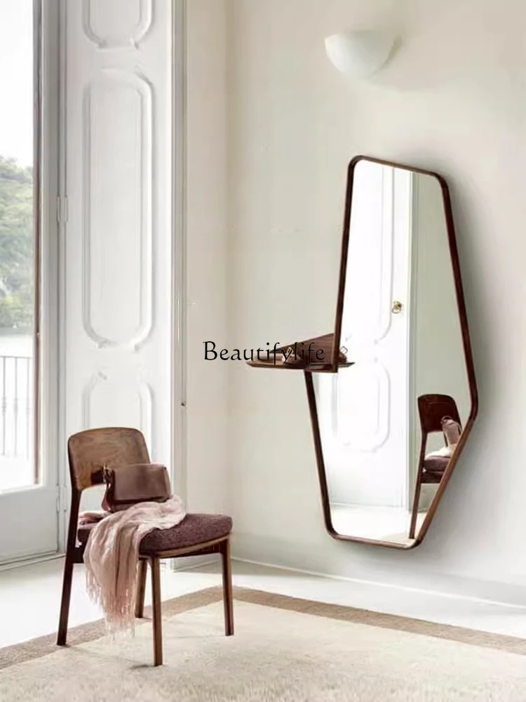 Silent Style Full-Length Mirror Wall-Mounted Solid Wood Bedroom Cloakroom Wall-Mounted Furniture Mirror
Silent Style Full-Length Mirror Wall-Mounted Solid Wood Bedroom Cloakroom Wall-Mounted Furniture Mirror