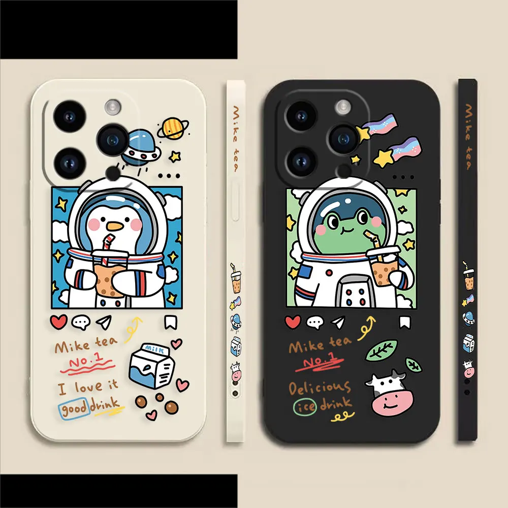 Phone Case For iPhone 14 13 12 11 Pro XS Max Mini X XR SE 7 8 6 6S Plus Colour Liquid Case Funda Shell Cartoon Animal Space Tour 
Phone Case For iPhone 14 13 12 11 Pro XS Max Mini X XR SE 7 8 6 6S Plus Colour Liquid Case Funda Shell Cartoon Animal Space Tour