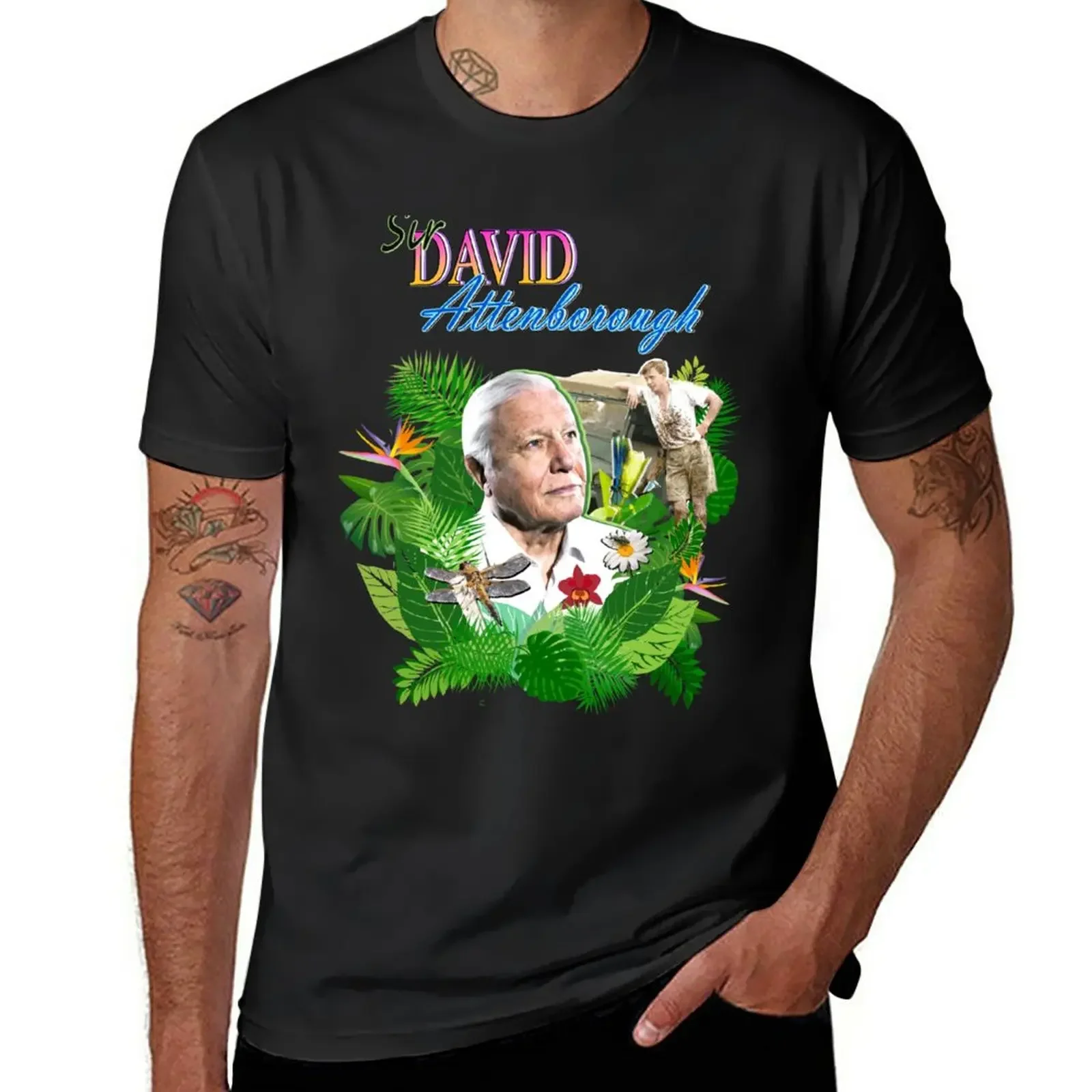 Sir David Attenborough T-Shirt heavyweights vintage clothes mens t shirts casual stylish
Sir David Attenborough T-Shirt heavyweights vintage clothes mens t shirts casual stylish