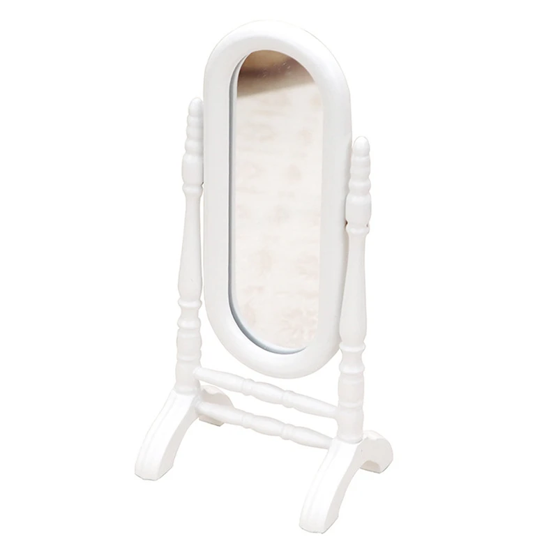 1/12 Scale Doll House Miniature Fitting Mirror Miniature Wooden Floor Mirror Reversible Mirror Decoration Dollhouse
1/12 Scale Doll House Miniature Fitting Mirror Miniature Wooden Floor Mirror Reversible Mirror Decoration Dollhouse