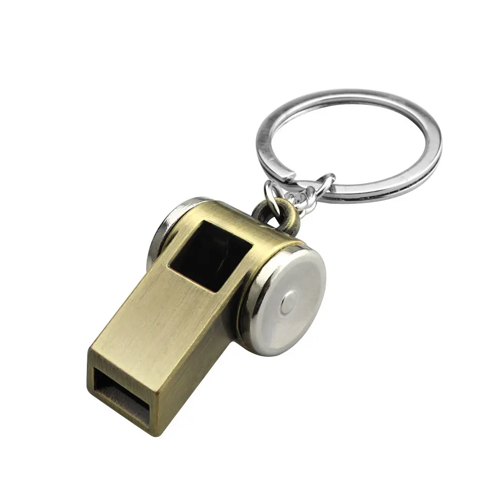 

Alloy Convenient Whistle Keychain For Emergencies - Easy To Carry And Durable Sturdy Lightweight Survival Whistle As shown 1