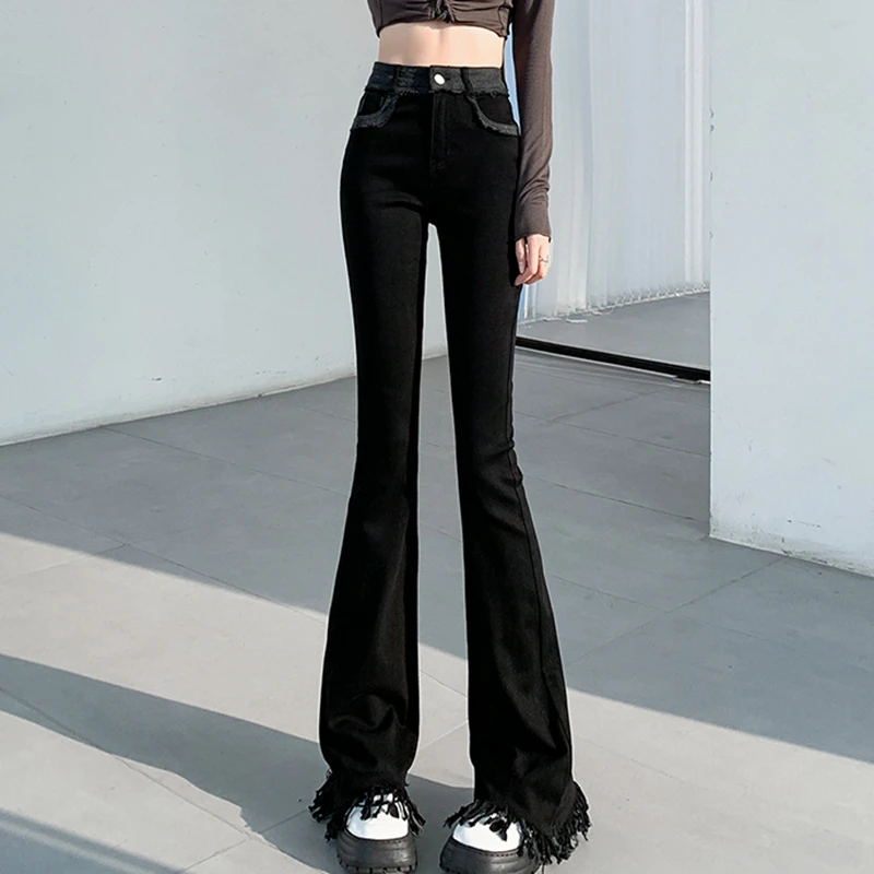 2023 Spring New Women's Jeans with High Waist Feel and Raw Edge Stitching Appear Thin Free Shipping
2023 Spring New Women's Jeans with High Waist Feel and Raw Edge Stitching Appear Thin Free Shipping