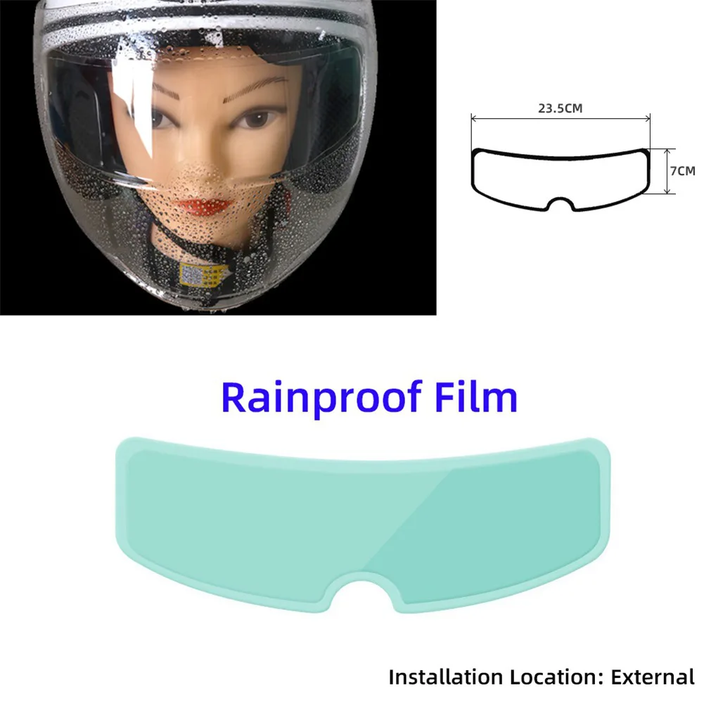 2pc Anti Fog Anti Rain Patch 2pc Motorcycle Helmet Anti fog Clear Lens Rainproof Film Set for Crystal Clear View
2pc Anti Fog Anti Rain Patch 2pc Motorcycle Helmet Anti fog Clear Lens Rainproof Film Set for Crystal Clear View