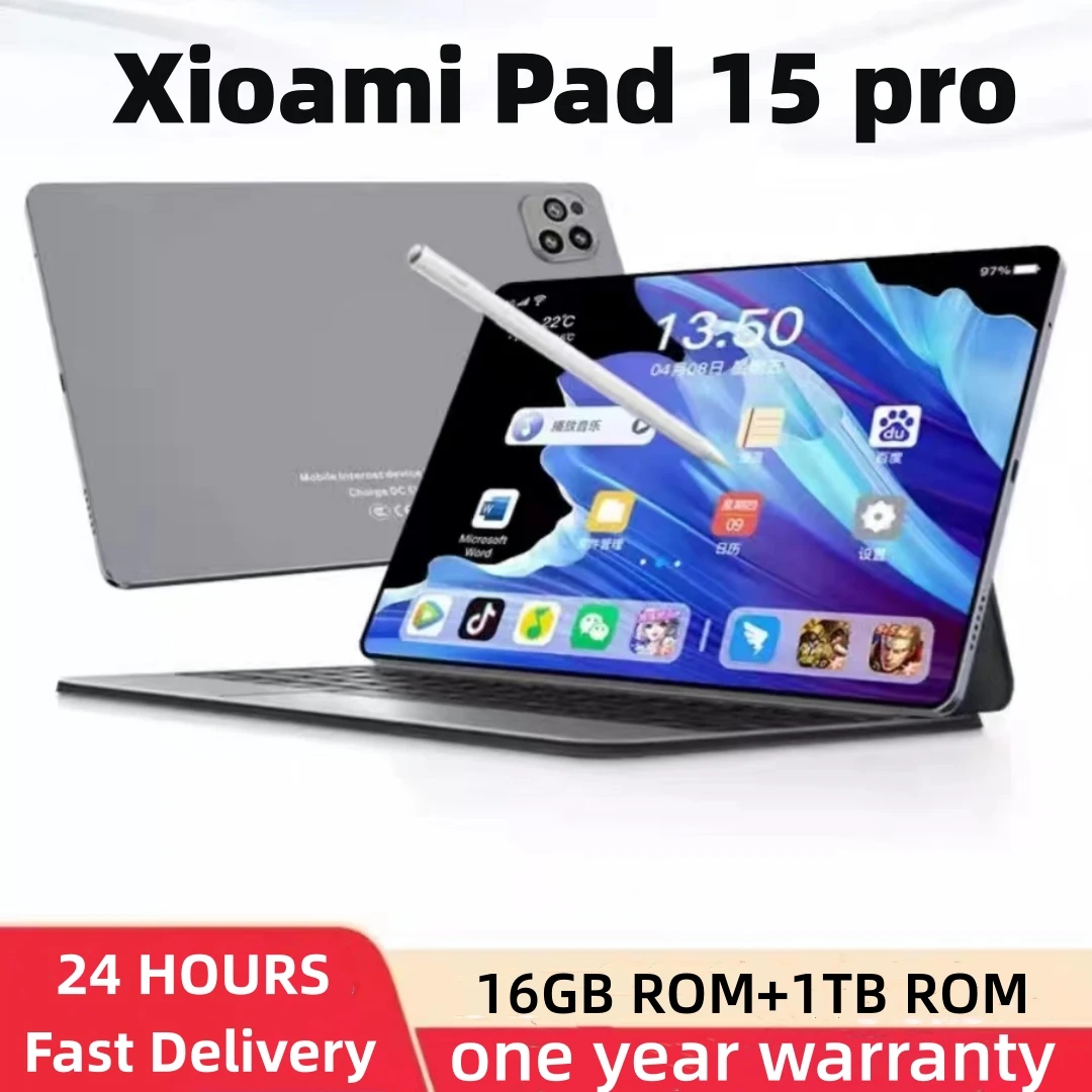 

Version Xioami Pad 15 Pro 11 Inch HD Original Tablet 5G Wifi Android Google Play Tablets PC Global