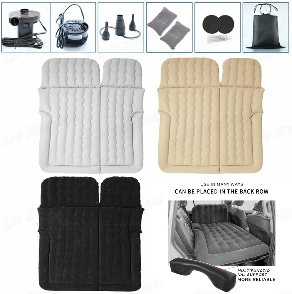 Car Bed - Camping Mattress Portable Travel Sleeping Inflatable Bed Foldable for Universal SUV Air Mattress with Two Air Cushions
Car Bed - Camping Mattress Portable Travel Sleeping Inflatable Bed Foldable for Universal SUV Air Mattress with Two Air Cushions