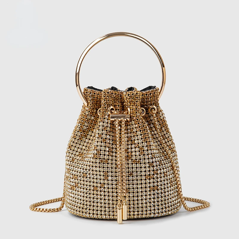 Diamond Bucket Bags for Women 2023 New Rhinestones Bling Shoulder Bags Trend Luxury Designer Handbags Purse Crossbody Tote Bag
Diamond Bucket Bags for Women 2023 New Rhinestones Bling Shoulder Bags Trend Luxury Designer Handbags Purse Crossbody Tote Bag