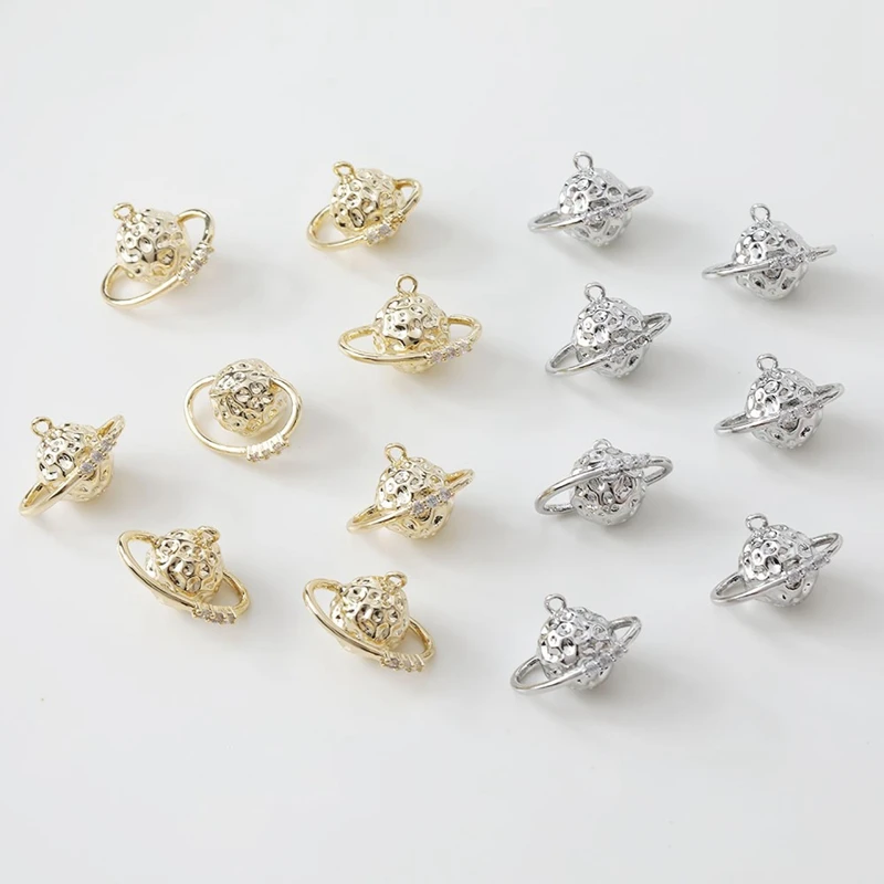 4PCS 14K Gold Plated Planet Pendant Charms DIY Making Suppplies for Necklace Bracelet Earrings Handmade Material Accessories
4PCS 14K Gold Plated Planet Pendant Charms DIY Making Suppplies for Necklace Bracelet Earrings Handmade Material Accessories