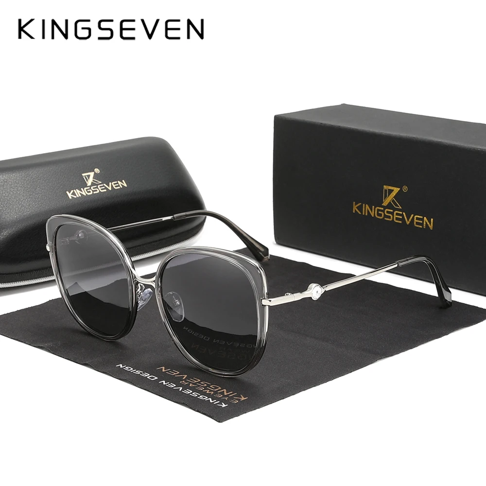 KINGSEVEN Brand Luxury Cat Eye Design Sunglasses Women Polarized Gradient Retro Sun glasses Oculos De Sol Masculino
KINGSEVEN Brand Luxury Cat Eye Design Sunglasses Women Polarized Gradient Retro Sun glasses Oculos De Sol Masculino