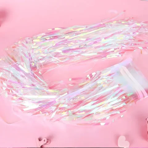 Rainbow Gradient Color Foil Fringe Shiny Rain Curtains Birthday Party Decoration Photography Background Supplies Iridescent Neon
Rainbow Gradient Color Foil Fringe Shiny Rain Curtains Birthday Party Decoration Photography Background Supplies Iridescent Neon