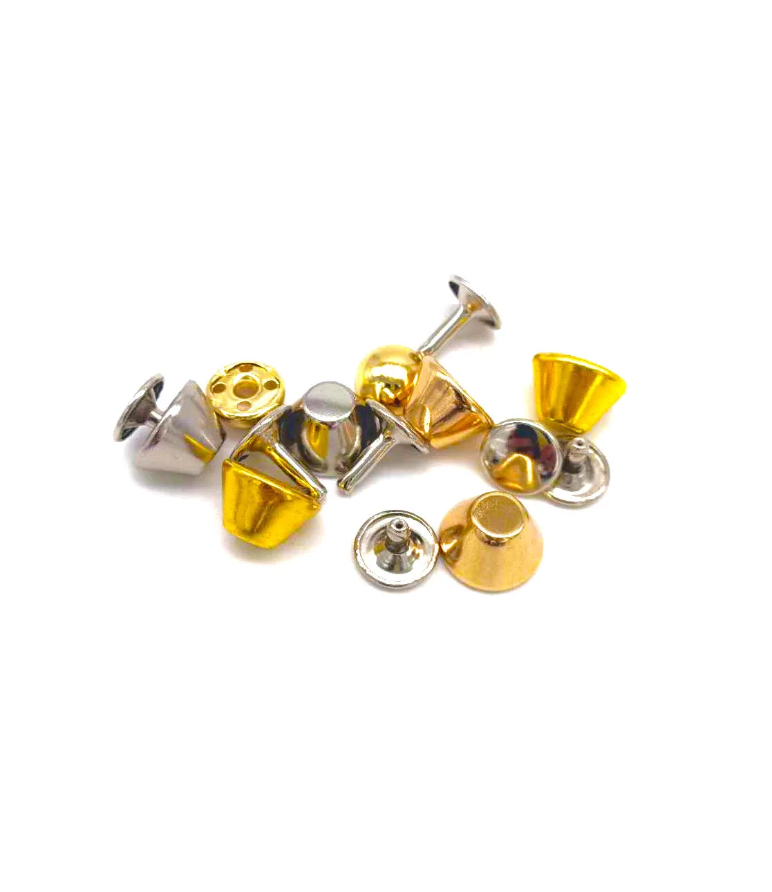 

Metal Dome Cap Rivets Studs Round Rivet for Leather Craft Bag Belt Clothing Garment Shoes Collar Parts Accessories