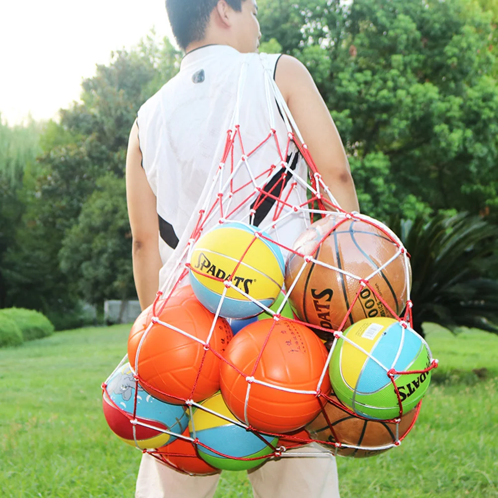 Extra Large Mesh Bag Soccer Bags Footballs Basketballs Mesh Bag Storage Bag with Adjustable Strap
Extra Large Mesh Bag Soccer Bags Footballs Basketballs Mesh Bag Storage Bag with Adjustable Strap