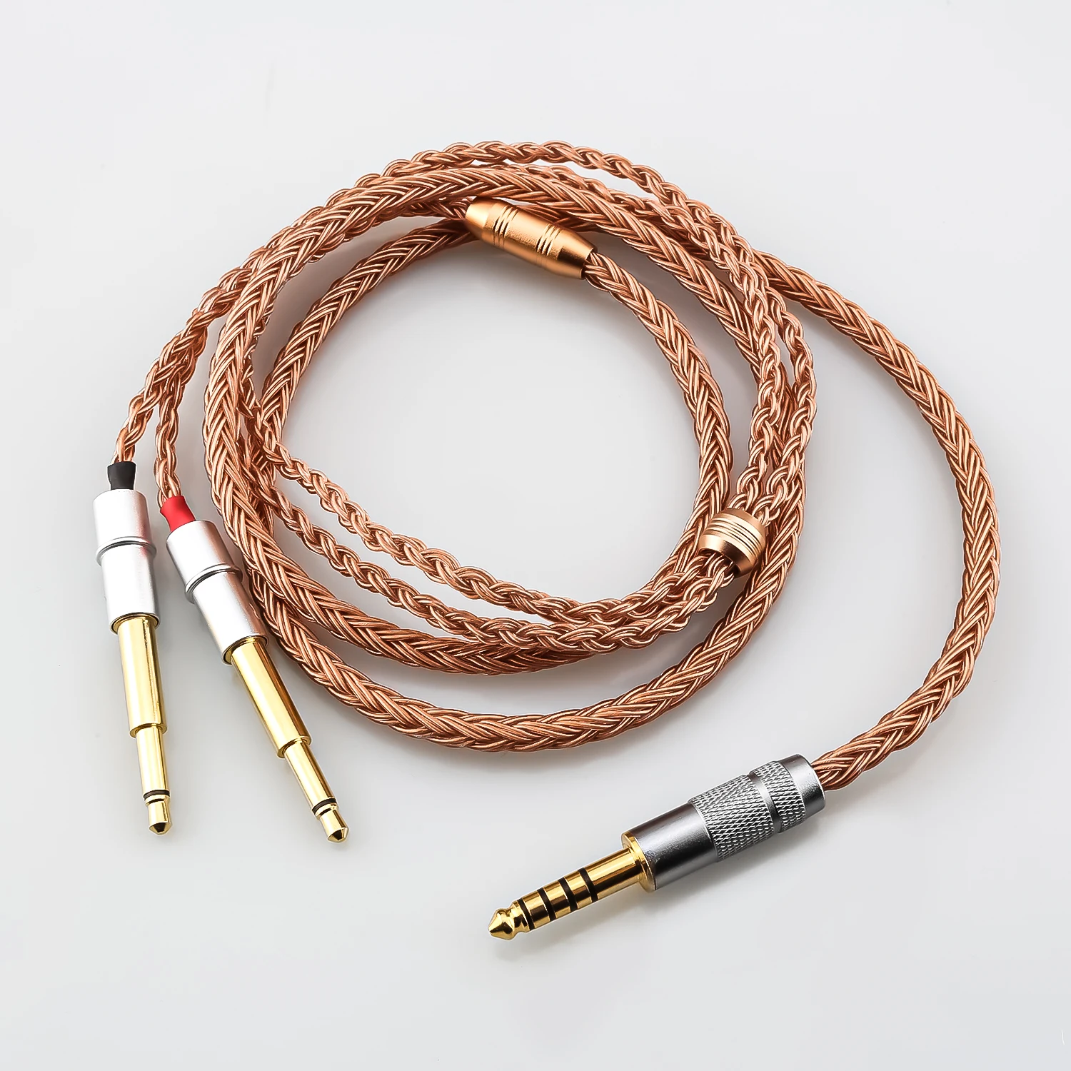 New 2.5/3.5/4.4/6.5mm Male Plug 16Core OCC Copper Earphone Cable For Meze 99 Classics NEO NOIR Headset Headphone
New 2.5/3.5/4.4/6.5mm Male Plug 16Core OCC Copper Earphone Cable For Meze 99 Classics NEO NOIR Headset Headphone