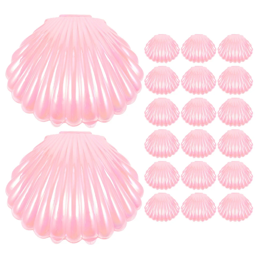 

20Pcs Sea Shells Candy Boxes Seashell Party Favor Containers Jewelry Storage Holders