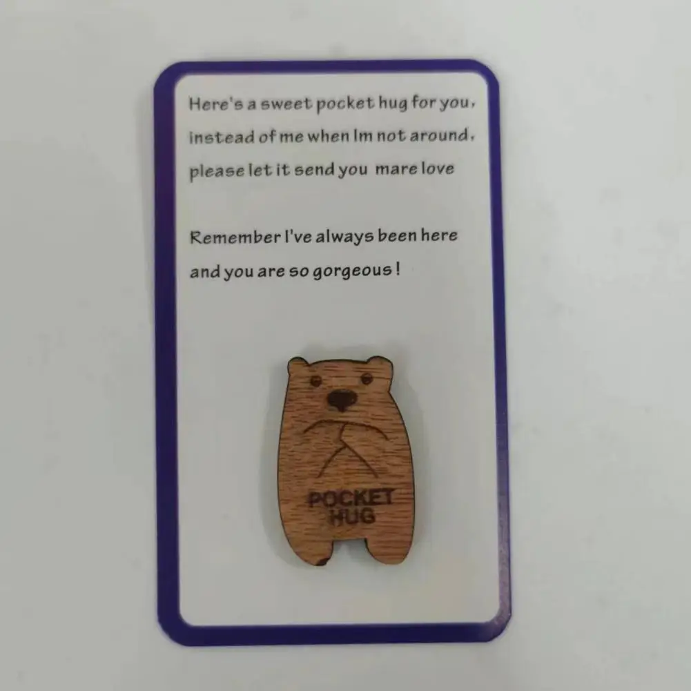 Cheer Up Gift Small Wooden Animal Pocket Hug Encouragement Stress Relief Gift Pocket Hugs
Cheer Up Gift Small Wooden Animal Pocket Hug Encouragement Stress Relief Gift Pocket Hugs