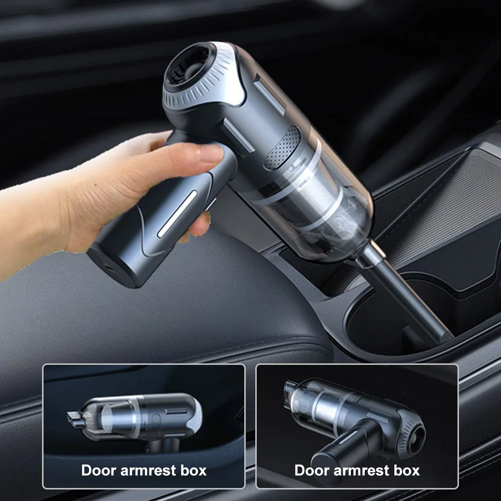 12000PA 3-in-1 mini Portable Vacuum Cleaner Handheld Rechargeable Powerful Cleaning Machine Dust Collector For Cars And Homes
12000PA 3-in-1 mini Portable Vacuum Cleaner Handheld Rechargeable Powerful Cleaning Machine Dust Collector For Cars And Homes
