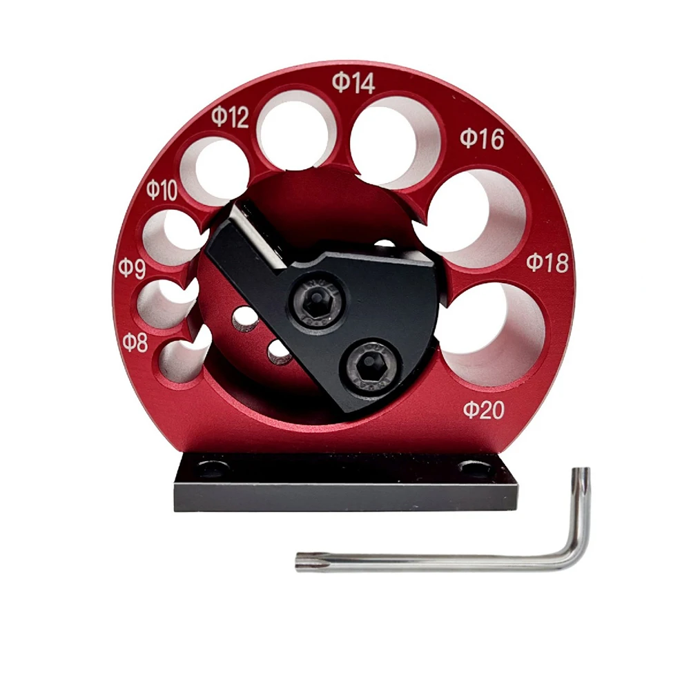 Adjustable Electric Round Drill Dowel Maker Jig Woodworking Tool with Carbide Blades 8mm 20mm Round Hole CNC Aluminum Alloy
Adjustable Electric Round Drill Dowel Maker Jig Woodworking Tool with Carbide Blades 8mm 20mm Round Hole CNC Aluminum Alloy