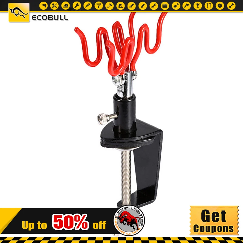 Professional Airbrush Holder Mounted on Desktop Nail Paint Airbrush Holder Universal Airbrush Storage Rack
Professional Airbrush Holder Mounted on Desktop Nail Paint Airbrush Holder Universal Airbrush Storage Rack