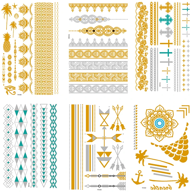 Hot Stamping Waterproof Tattoo Bracelet Necklace Fake Jewelry Scar Cover Temporary Tattoo Stickers For Women Girls Body Art DIY
Hot Stamping Waterproof Tattoo Bracelet Necklace Fake Jewelry Scar Cover Temporary Tattoo Stickers For Women Girls Body Art DIY