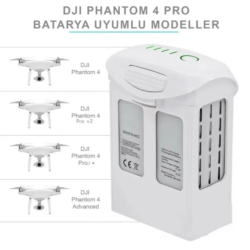 100% New 5870mAh For DJI Phantom 4 4pro Plus V2.0 4pro+ 4 advanecd 4 advanecd+ Drone battery Stable output without interference
100% New 5870mAh For DJI Phantom 4 4pro Plus V2.0 4pro+ 4 advanecd 4 advanecd+ Drone battery Stable output without interference