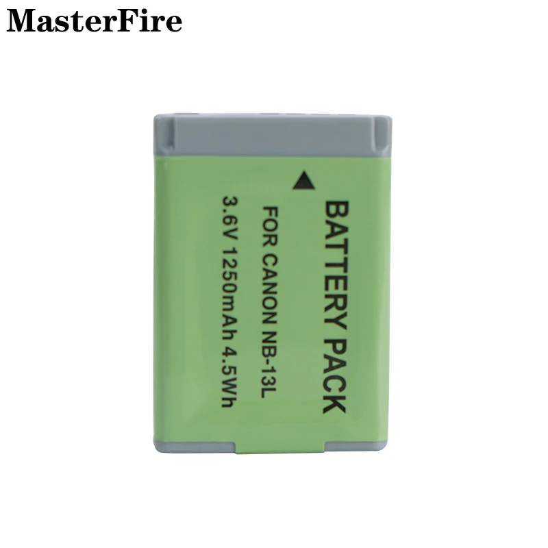 

10x 3.6V 1250mah Rechargeable Li-ion Battery NB-13L NB13L for Canon PowerShot G7X Mark II III, G5X, G9X, SX730, SX620 Batteries