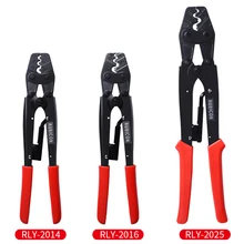 Non-Insulated Terminal Crimping Tool Ratchet Crimping Pliers 1.25-25 mm² Naked Terminals and Open Barrel Terminals Crimper
Non-Insulated Terminal Crimping Tool Ratchet Crimping Pliers 1.25-25 mm² Naked Terminals and Open Barrel Terminals Crimper
