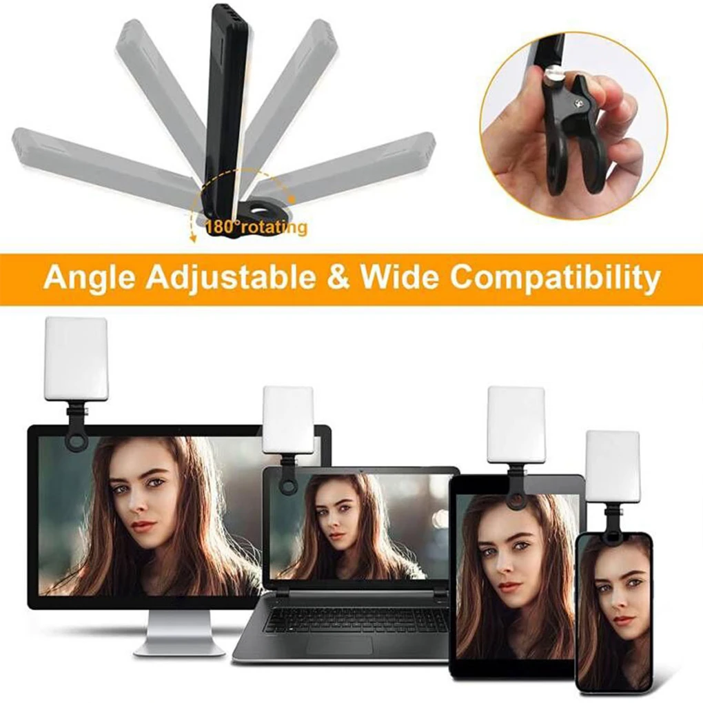 

Portable LED Fill Light For Makeup And Photography - Long Battery Life Stream In Style LED Highlight Lamp Beads