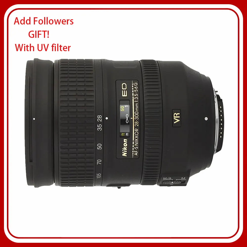 

Nikon AF-S NIKKOR 28-300mm f/3.5-5.6G ED VR Lens For Nikon SLR cameras