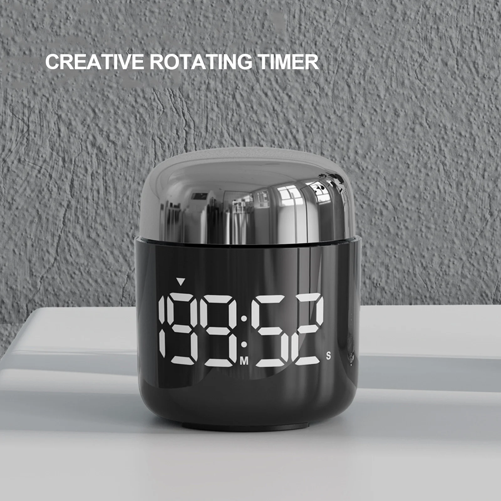 

LED Kitchen Timer Knob Digital Timer Cosmetic Bottles Countdown Timer Cooking Shower Study Makeup Stopwatch Timer