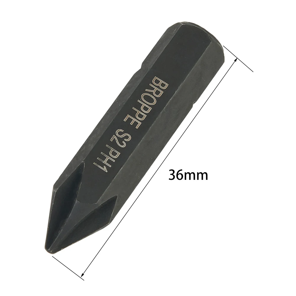 Durable Alloy Steel Screwdriver Bit, 36mm Hex Shank, PH1/PH2/PH3, Strong Magnetic, For Electric And Manual Screwdrivers
Durable Alloy Steel Screwdriver Bit, 36mm Hex Shank, PH1/PH2/PH3, Strong Magnetic, For Electric And Manual Screwdrivers