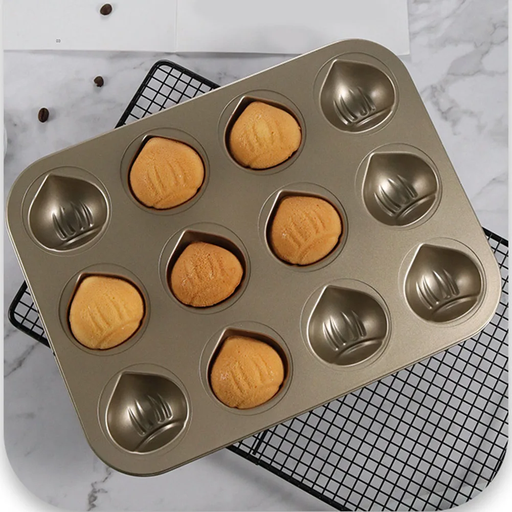6/12-Cavity Chestnut-Shaped Cake Pan Pastry Mould Bakeware Non-Stick Oven Baking Microwave Oven Baking Tray Kitchen Accessories
6/12-Cavity Chestnut-Shaped Cake Pan Pastry Mould Bakeware Non-Stick Oven Baking Microwave Oven Baking Tray Kitchen Accessories