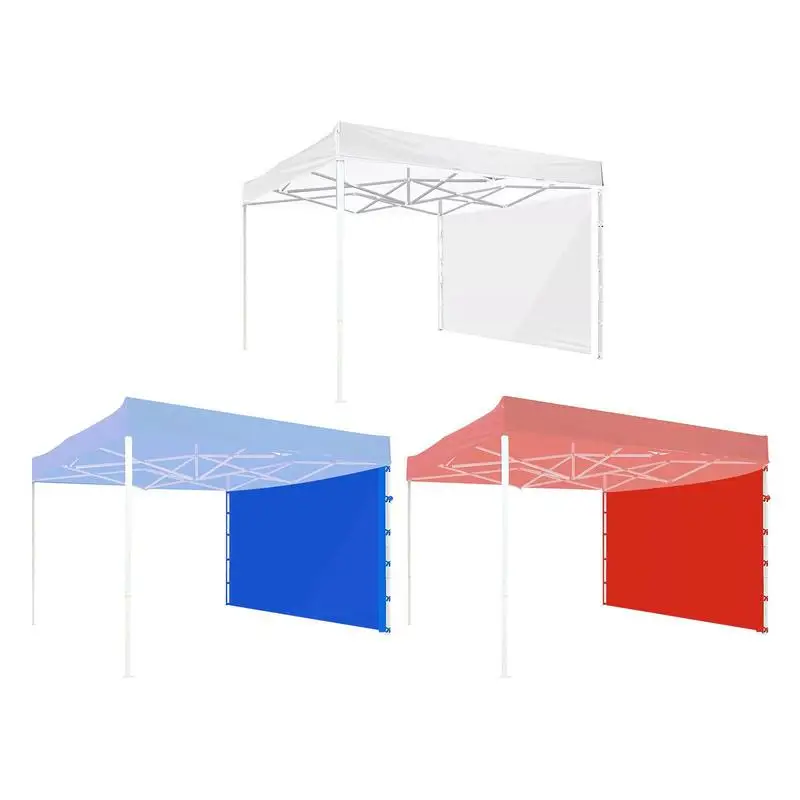 

Canopy Sidewall Outdoor Shade Cover 4-Corners Tarpaulin Shade Walls Sun Protection Folding Shade Canopy Walls Portable For Deck
