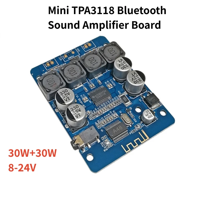 

TPA3118 двухканальный 30 Вт * 2 Bluetooth цифровой модуль усилителя мощности стерео DIY Bluetooth динамик модификация звука