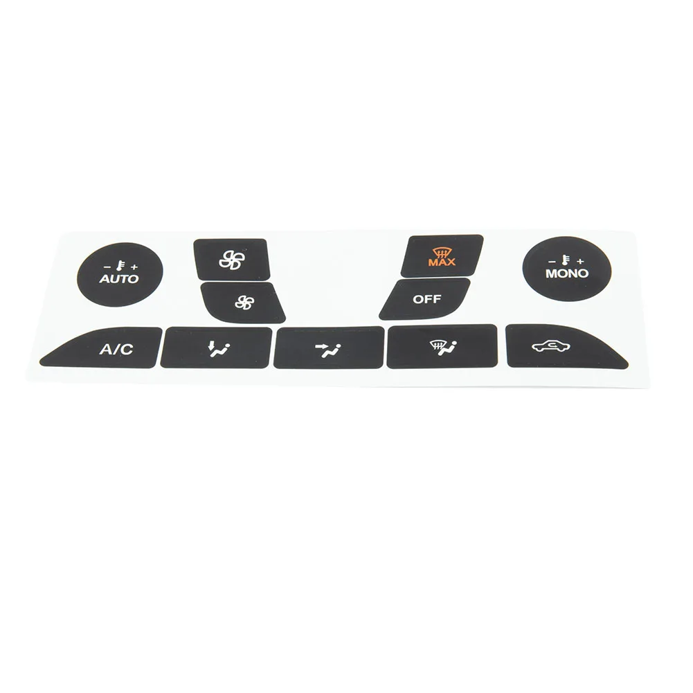 A/C Button Repair Sticker Accessories Black Control Switch Decorative High Grade Vinyl For Ford Focus 1999-2005
A/C Button Repair Sticker Accessories Black Control Switch Decorative High Grade Vinyl For Ford Focus 1999-2005