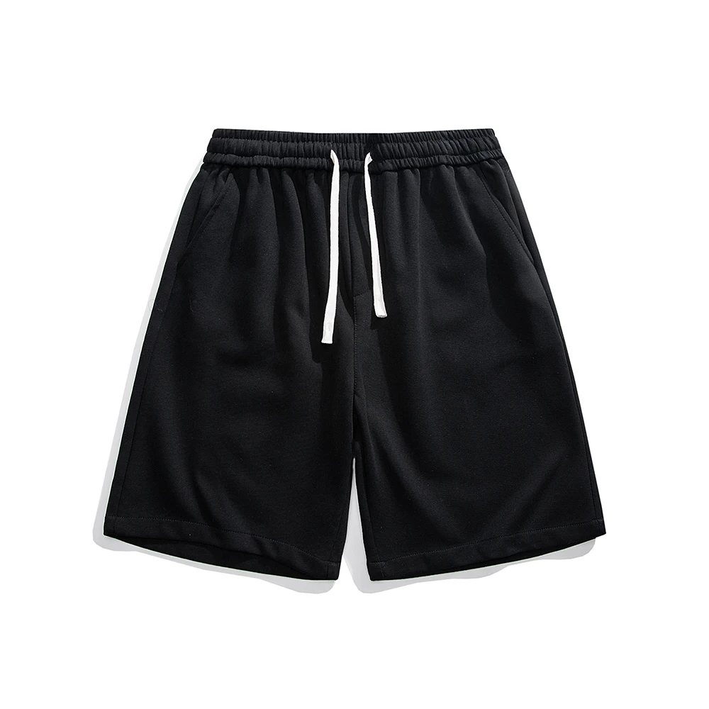 

White simple shorts men's summer new quick-drying loose trendy basketball sports men's five-point casual pants