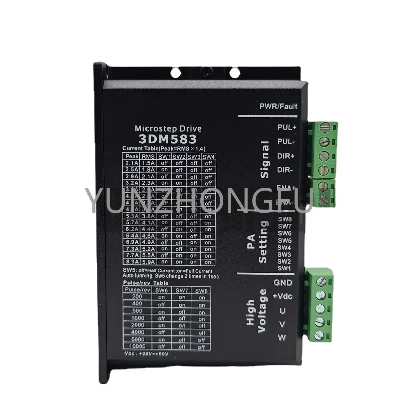 Stepper Motor Replace 3ND583 Original Stepper Driver 3DM583 VDC20-50V 2.1-8.3A For 3 Phase
Stepper Motor Replace 3ND583 Original Stepper Driver 3DM583 VDC20-50V 2.1-8.3A For 3 Phase