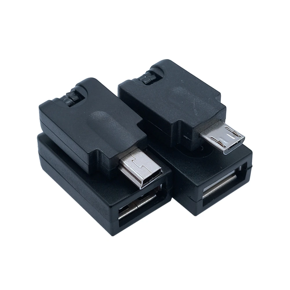 

Mini Micro USB Plug to USB Female Converter Plug Transfer Data Sync OTG Adapter for Car AUX MP3 MP4 Tablets Mobile Phones U-Disk