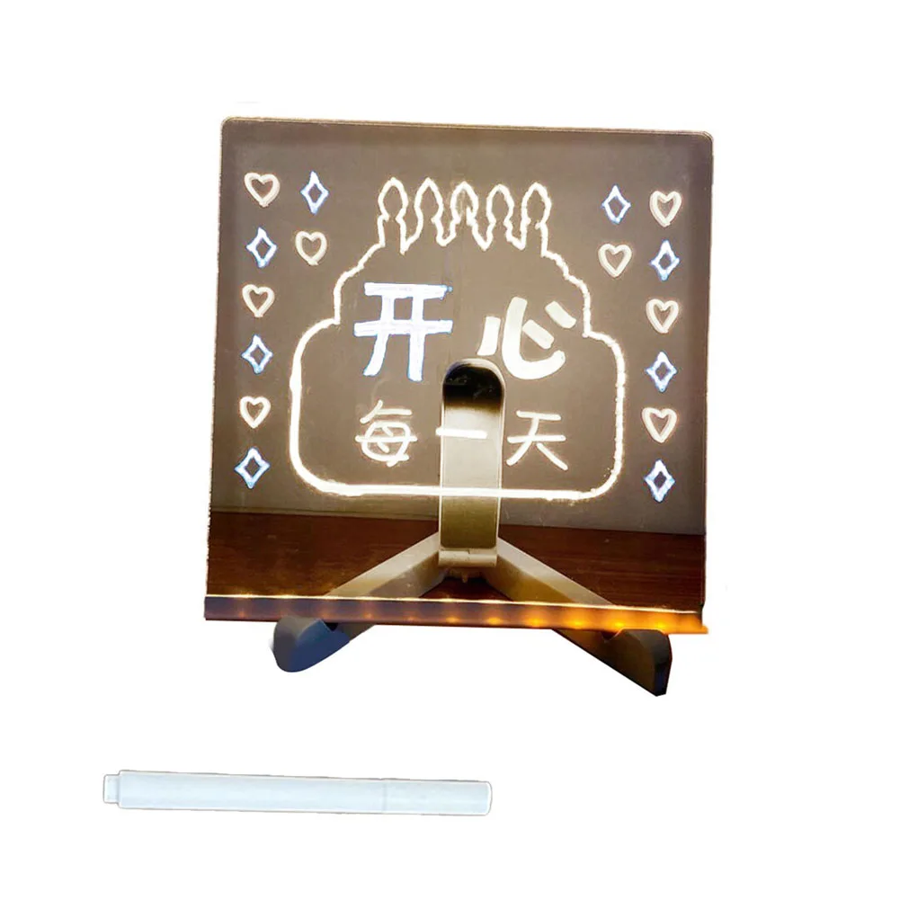 Unleash Your Potential with this Luminous Acrylic Coloring Blackboard Writing Board Comes with White Pen and Cleaning Cloth
Unleash Your Potential with this Luminous Acrylic Coloring Blackboard Writing Board Comes with White Pen and Cleaning Cloth