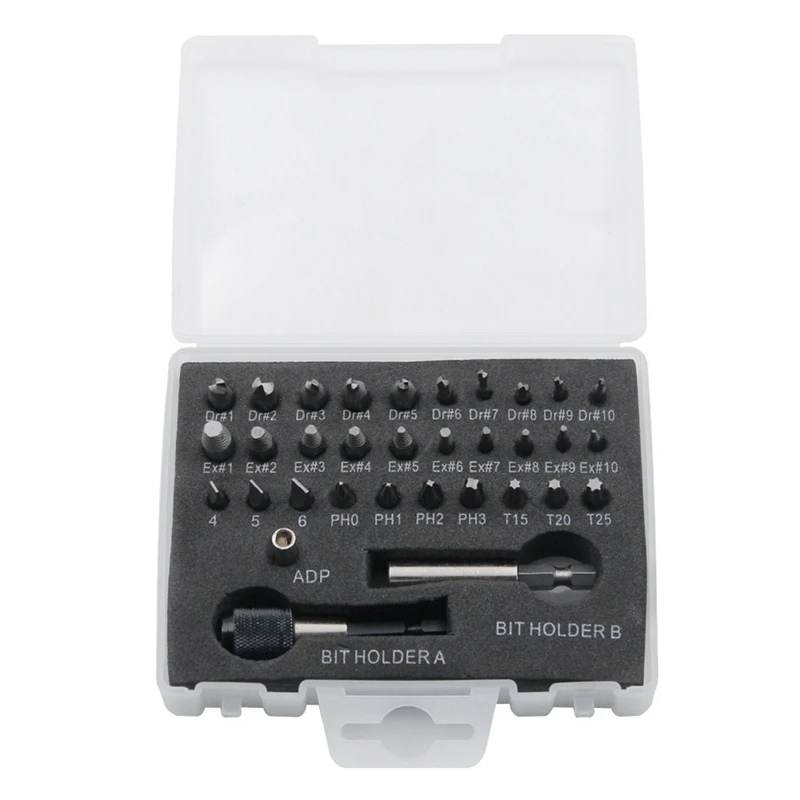 Broken Screw Extractor Set Silver & Black Steel 33 Screw Removal Tool Sets Are Used To Easily Remove Broken Screw
Broken Screw Extractor Set Silver & Black Steel 33 Screw Removal Tool Sets Are Used To Easily Remove Broken Screw