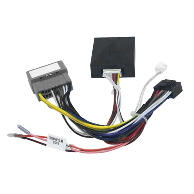 

16-контактный адаптер для автомобильного аудиокабеля, аудиопровод, жгут проводов Canbus Box для Jeep Compass 2007-2009