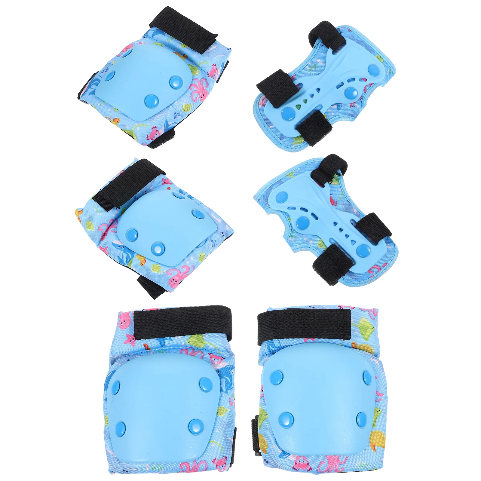 

Children's Protective Gear Set Roller Skating Supplies Scooter Bike Kids Knee Pads Outdoor Elbow Guards Brace Safety Sports for