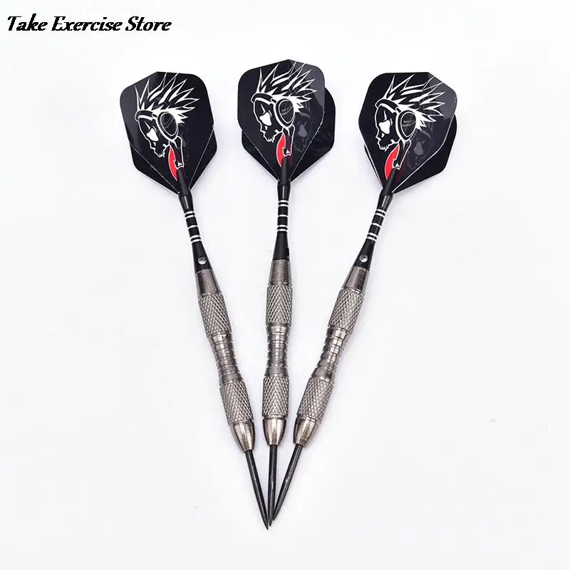 

22g Steel Tips Darts Shafts Nice Flight Harrow Point Wing Needle Barrel Tungsten Steel Needle Tip Darts 3pcs/Lot