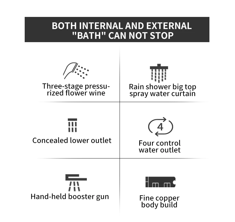 Smart Shower System Thermostatic Head For Bathroom Brass Household Digital Display Set Wall Mount Rainfall shower 3 Mallzona S38955282a0324c828cb0cf39437318ded Smart Shower System Thermostatic Head For Bathroom Brass Household Digital Display Set Wall Mount Rainfall shower Mallzona