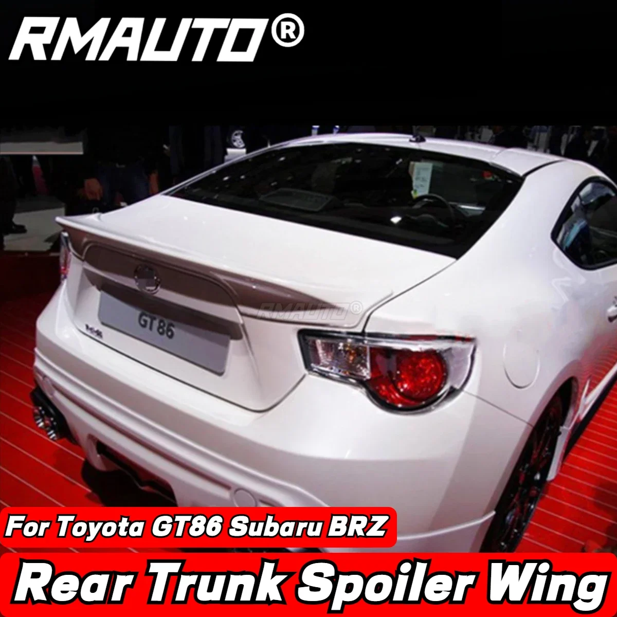 RMAUTO Carbon Fiber Car Rear Spoiler Wing LEG MORTOR SPORT Style Trunk Lip For Toyota GT86 Subaru BRZ Car Accessories Body Kit
RMAUTO Carbon Fiber Car Rear Spoiler Wing LEG MORTOR SPORT Style Trunk Lip For Toyota GT86 Subaru BRZ Car Accessories Body Kit