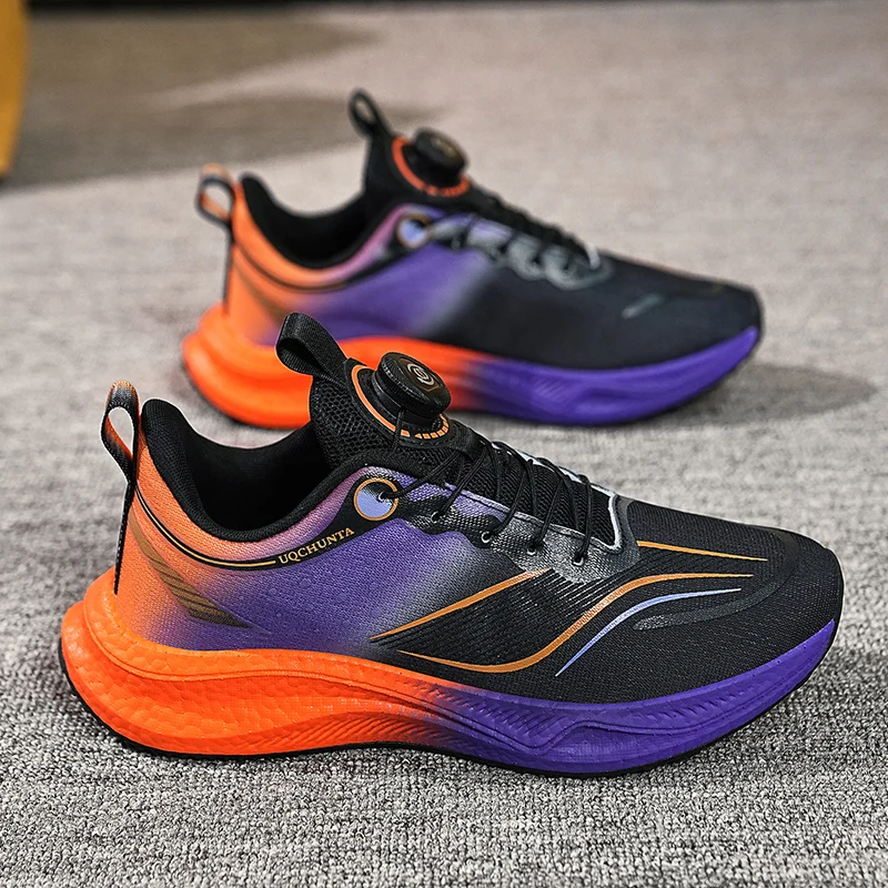 Men Fashion Breathable Rotary Buckle Casual Running Shoes Couple Running Shoes for Men and Women Popcorn Soft Sole Sneakers
Men Fashion Breathable Rotary Buckle Casual Running Shoes Couple Running Shoes for Men and Women Popcorn Soft Sole Sneakers