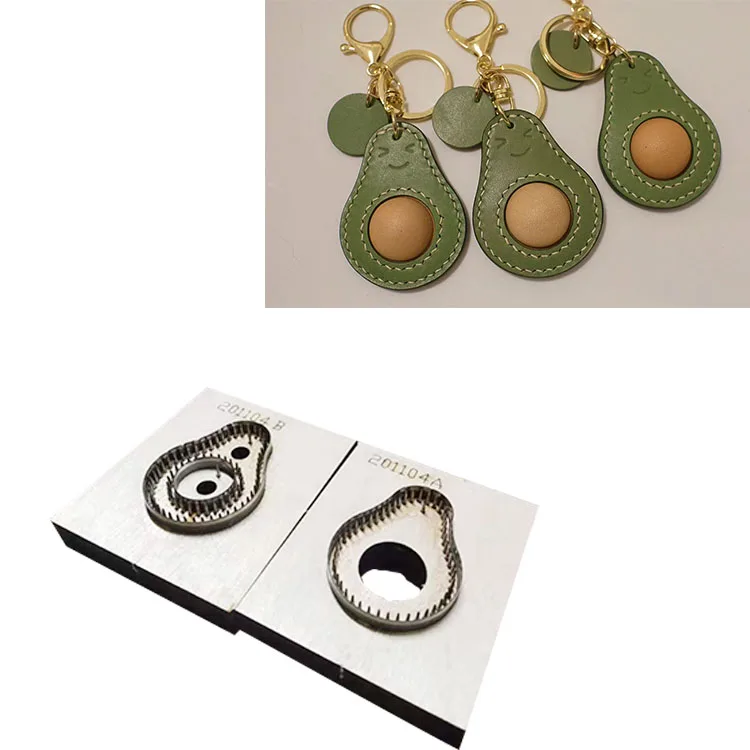 Custom avocado bag creative pendant handmade leather key chain knife mold customizatio
Custom avocado bag creative pendant handmade leather key chain knife mold customizatio