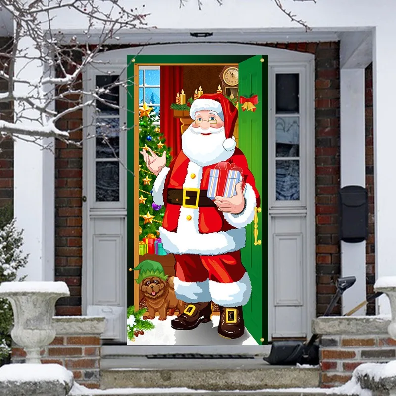 Christmas Background Decoration Hanging Cloth Christmas Door Background Cloth Party Decoration Tapestry Door Cover NewYear Decor
Christmas Background Decoration Hanging Cloth Christmas Door Background Cloth Party Decoration Tapestry Door Cover NewYear Decor
