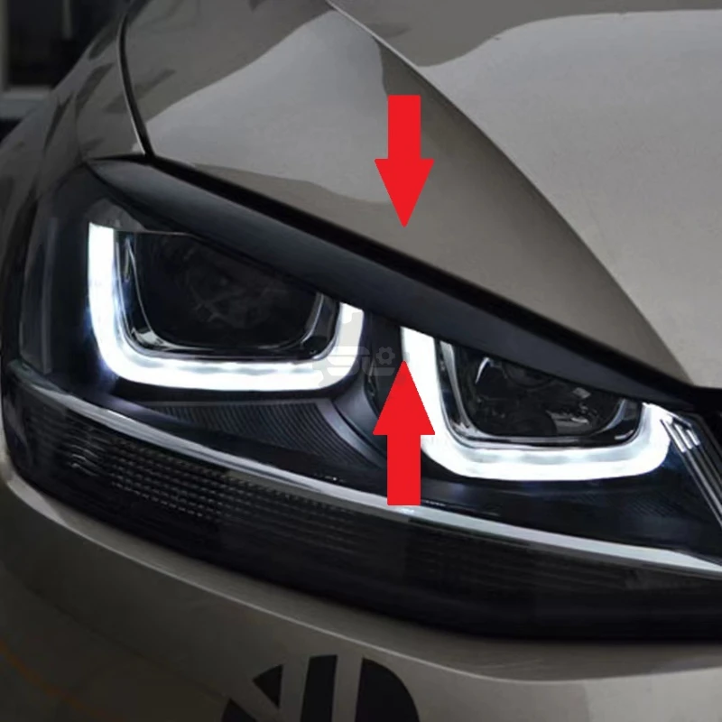 Universal type Auto Headlight Trim Lamp Eyebrow Headlight Cover Trim Decoration for Volkswagen VW Golf 7 MK7 GTI Car Accessories
Universal type Auto Headlight Trim Lamp Eyebrow Headlight Cover Trim Decoration for Volkswagen VW Golf 7 MK7 GTI Car Accessories