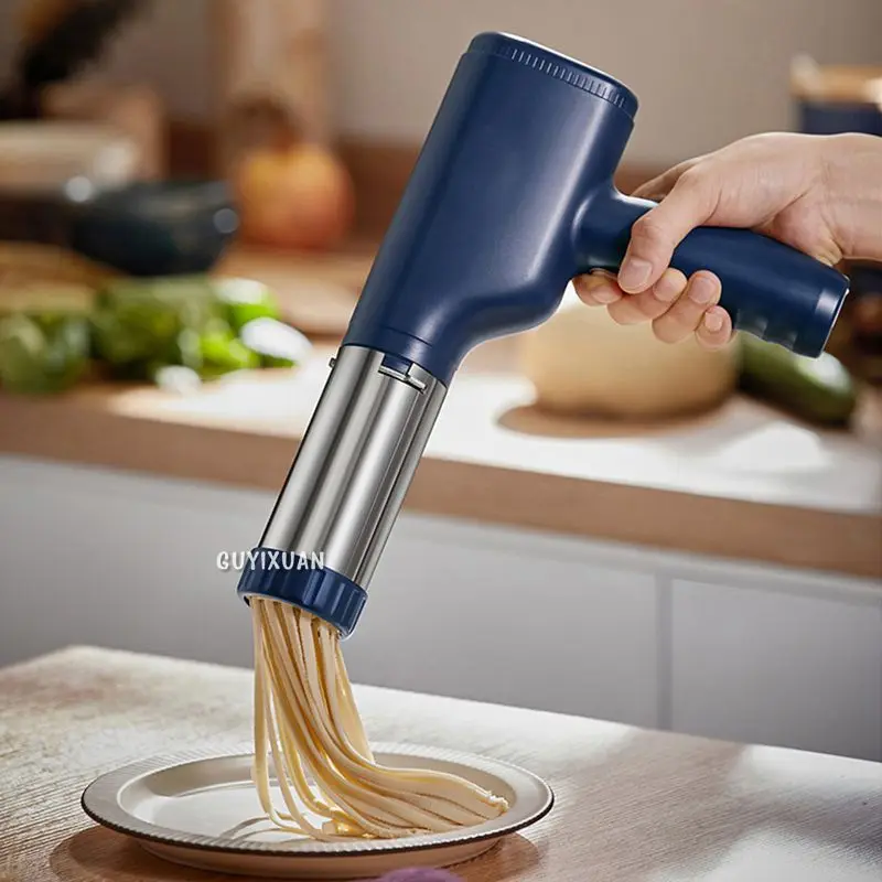 Bear noodle machine household noodle pressing machine small electric portable charging hand-held noodle pressing gun
Bear noodle machine household noodle pressing machine small electric portable charging hand-held noodle pressing gun
